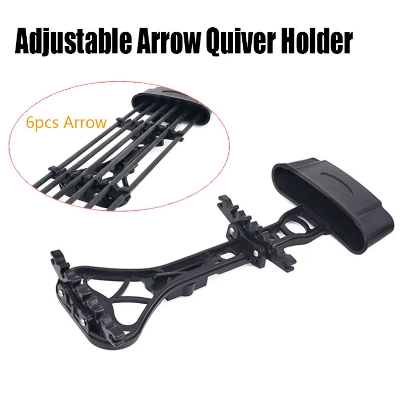 Archery Arrow Case Quick Release Compound Bow  6pcs