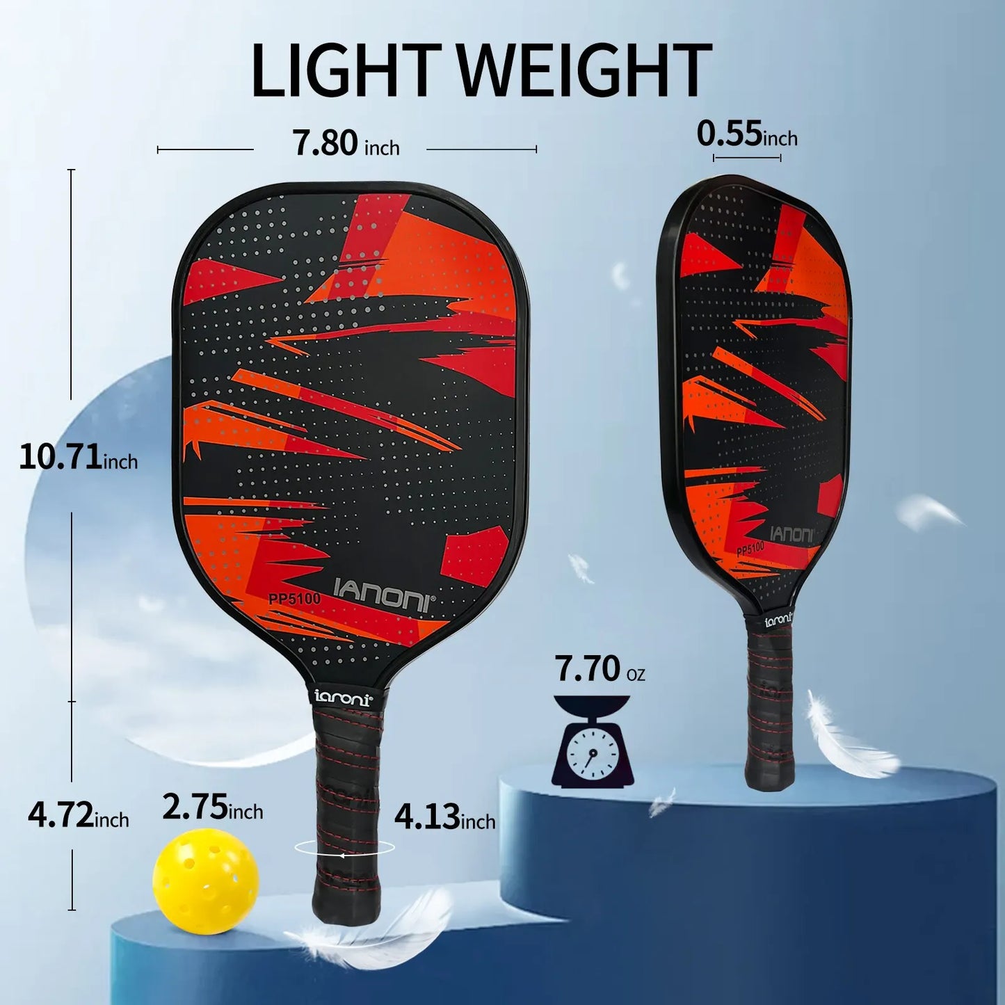 Fiberglass Surface Pickleball Set