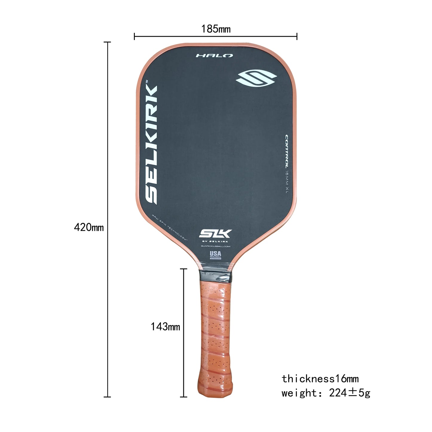 Pickleball Paddle - Carbon Fiber  Increased Power