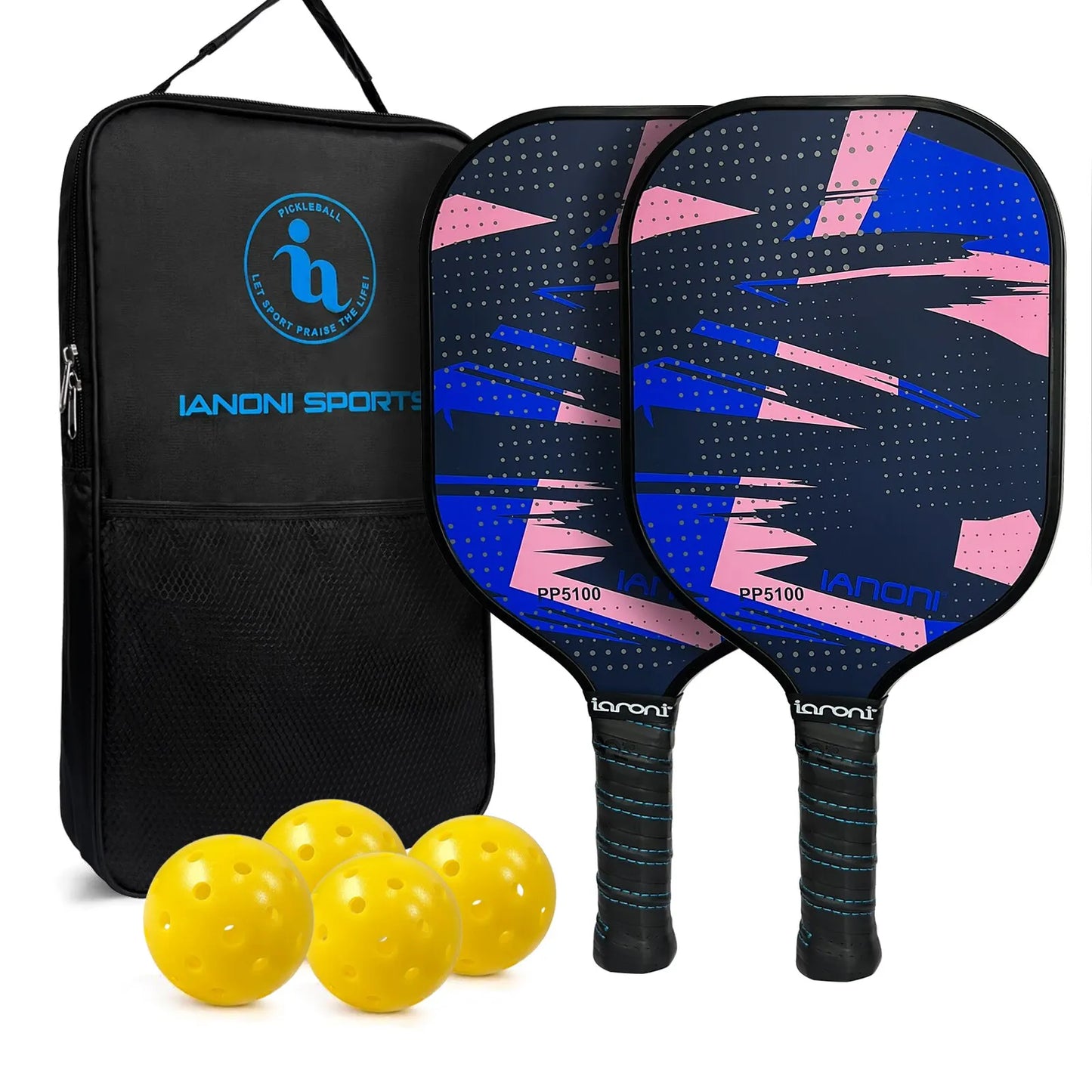 Fiberglass Surface Pickleball Set