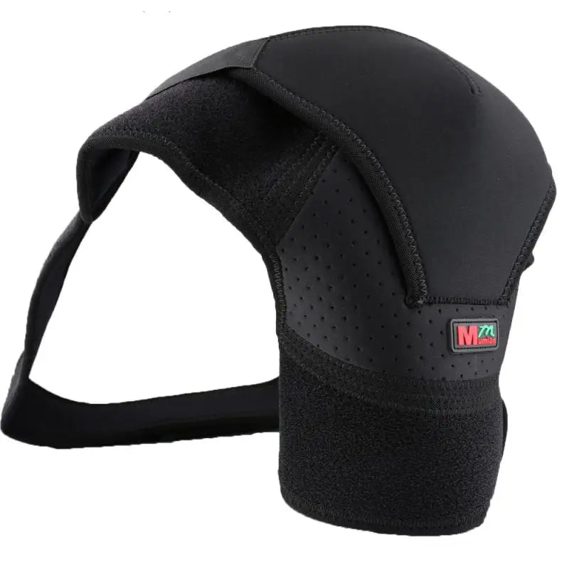 Adjustable Breathable Shoulder Support Back Brace Black Bandage