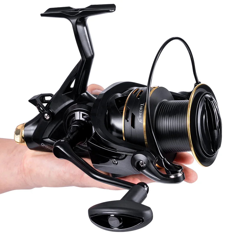 Spinning Reel QH3000-9000 Strong Double Drag  Free Spare Spool