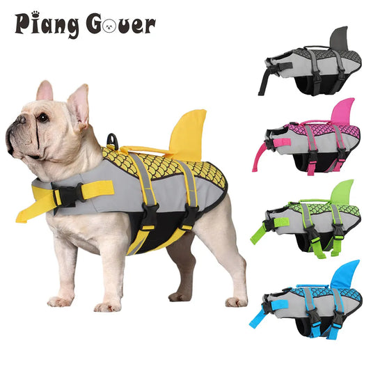 Pet Life Jacket Vest Harness Pet Swimming