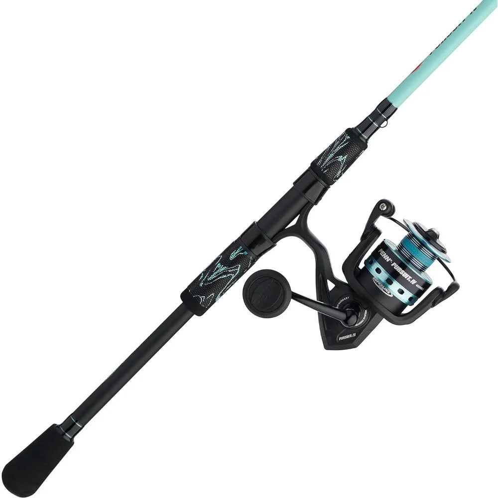 Spinning Reel and Fishing Rod Combo