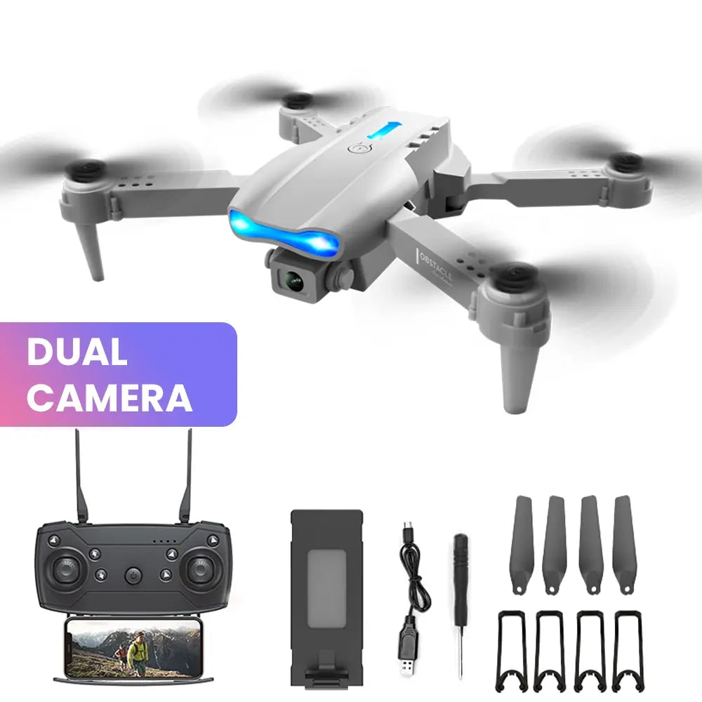 HD 4k Drone Camera High Hold Mode Mini RC WIFI Aerial Photography