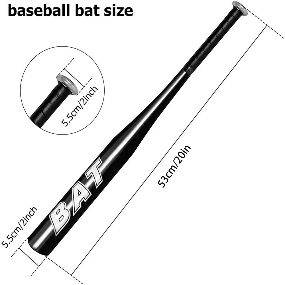 Baseball Bat Aluminum Alloy Thickened Softball Bat Outdoor Sports Home Self-Defense Professional Baseball Bat High Hardness