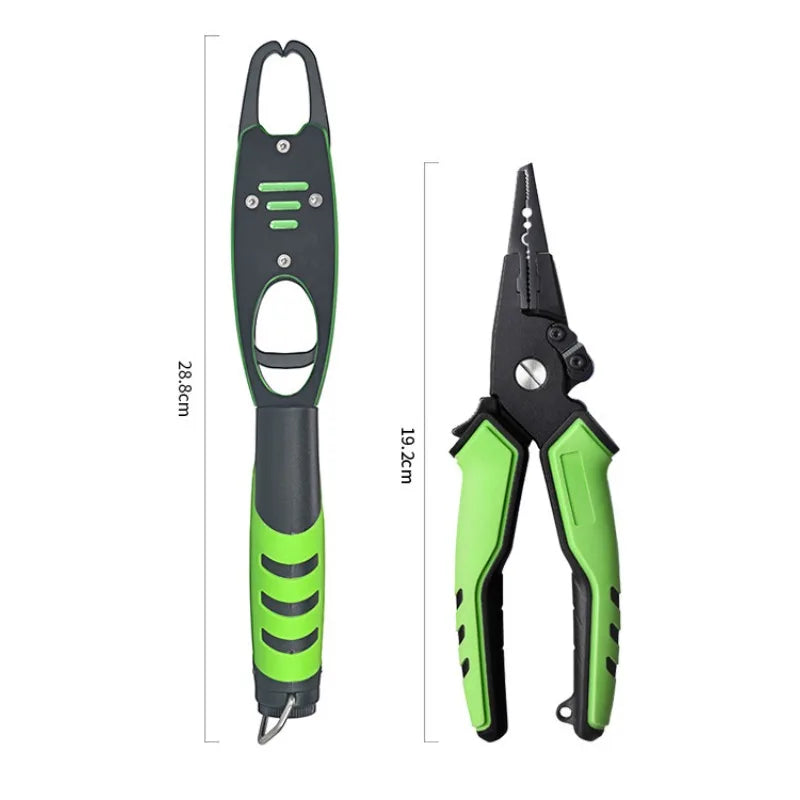 Fishing Plier Set  Aluminum Alloy Gripper Weight Scale