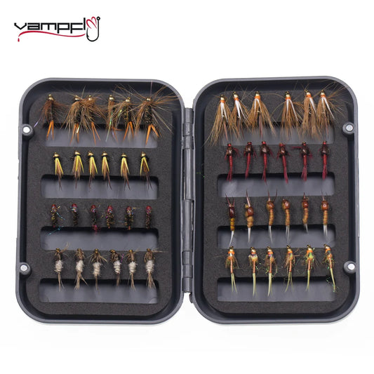 48pcs Fly Fishing  Set Dry Flies