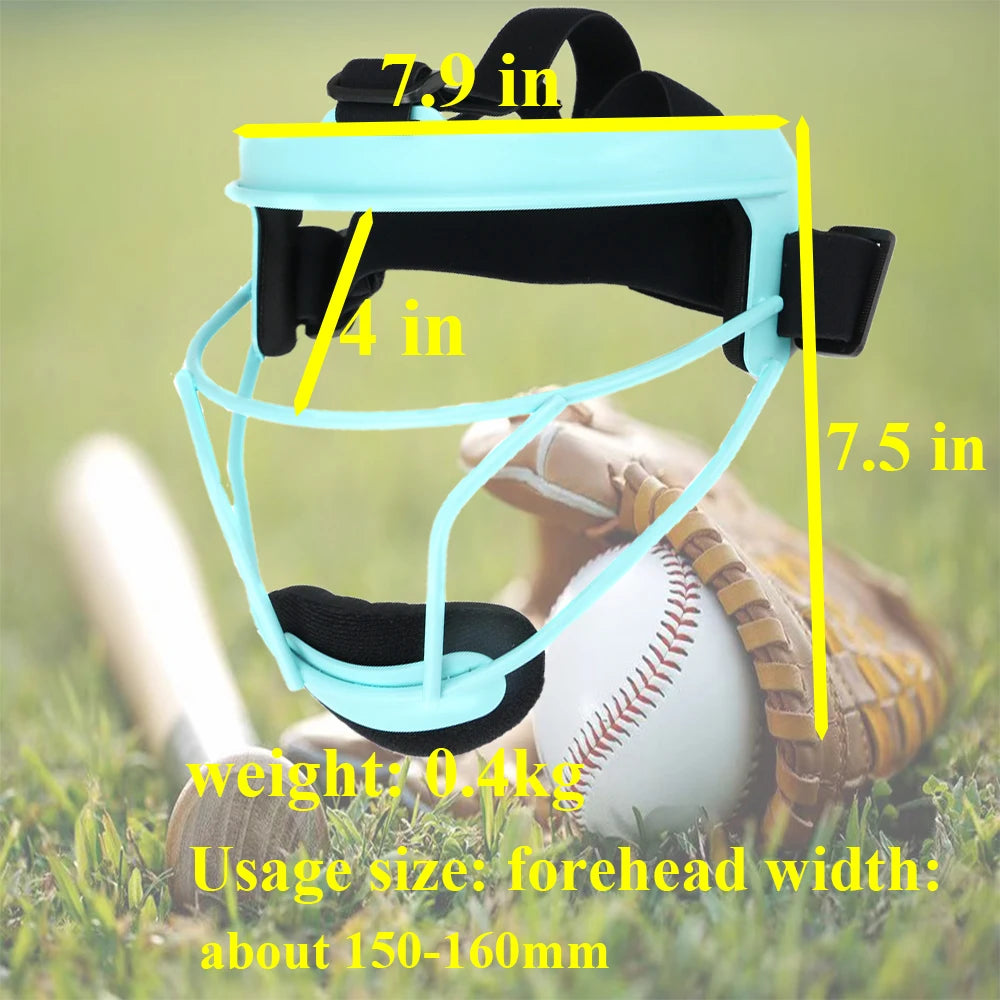 Softball Face Mask with Wide Field Vision Lightweight and Comfortable Suit for Softball and Baseball Durable and Safety