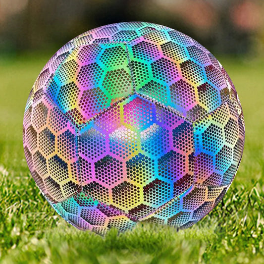 Luminous Reflective Soccer Ball Night Glowing