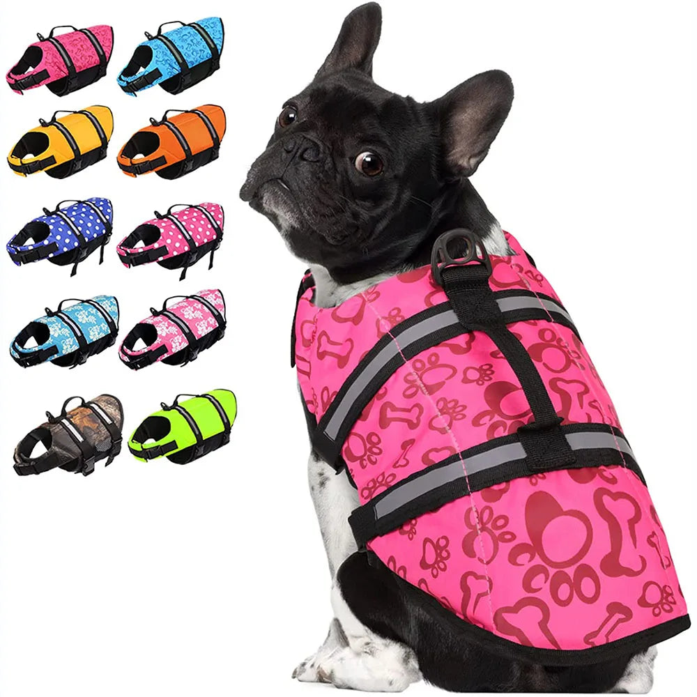 Dog Life Vest High Buoyancy Small Medium Large Dog