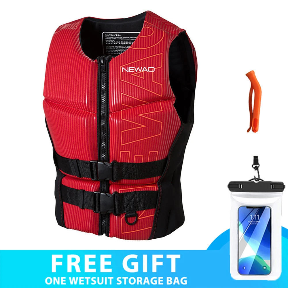 Neoprene Life Jacket Adult  Water Sports