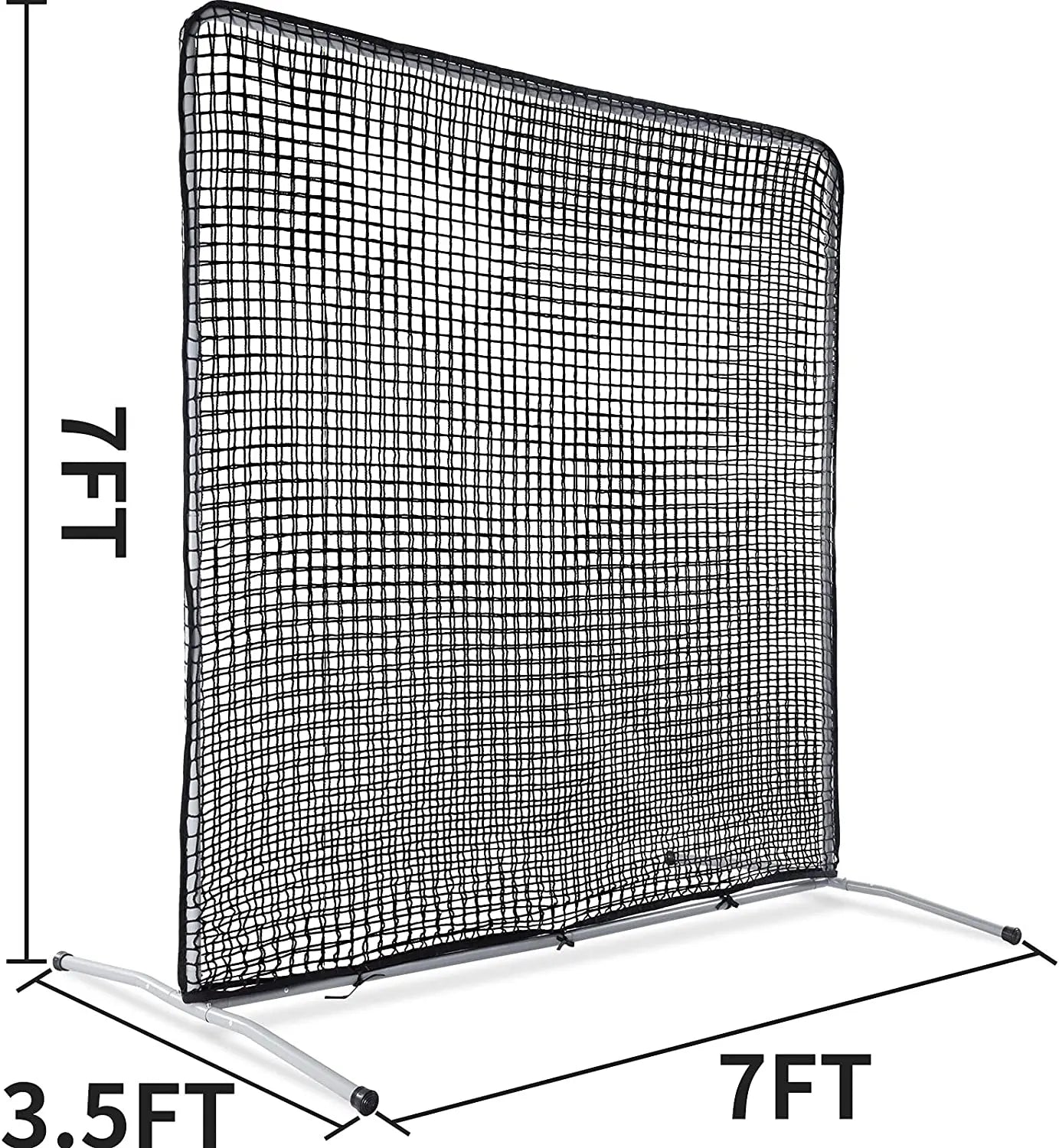 Softball Baseball Practice Net Hitting Pitching Backstop  7x7FT